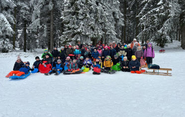 Rodelausflug nach Oberhof